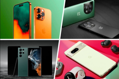 Титановый iPhone, мощный Samsung и гибкий Pixel: самые крутые смартфоны 2023 года