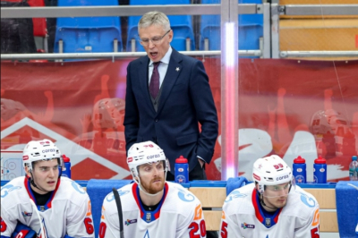 Игорь Ларионов о седьмом поражении СКА: "Довольны, что уезжаем с очком"